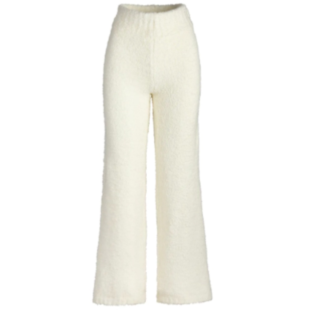 SKIMS Cozy Knit Pant in Bone, size S/M, NWT